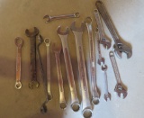 Lot of Various Wrenchs