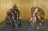 Wooden Elephants