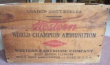 Western Super X Wood Ammo Box