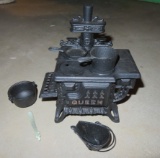 Cast Iron Toy Stove - Queen