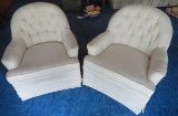 Pair of Arm Swivel Chairs