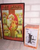 De Laval Toy Cream Seperator & Sign