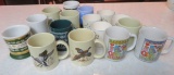 Large Assortment of Cofee Cups