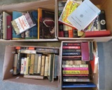 (4) Boxes of Books