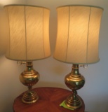 Pair of End Table Lamps