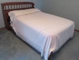 Full Size Bed With Head Board & Frame
