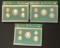 (3) United States Proof Sets - 1994-1996-1998