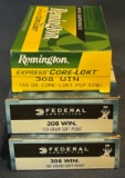 (3) Boxes of .308 Win