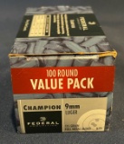 Federal 9mm Value Pack--(86) rds