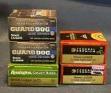 (5) Boxes of 9mm Defense Ammo
