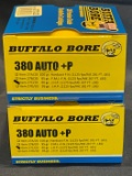 (2) Buffalo Bore .380 ACP + P