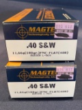 (2) Magtech .40 S&W