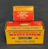 (2) Boxes of .22 Winchester Automatic