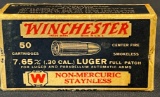 Winchester .30 Luger Staynless