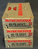 (3) Winchester 45-70 Govt