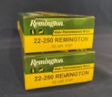 (2) Remington 22-250 Rem