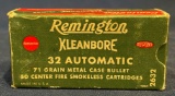 Remington Kleanbore .32 Automatic