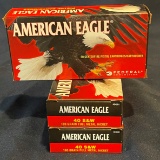 (3) American Eagle .40 S&W