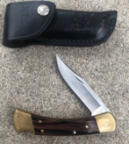 Buck 110T Folding Knife with Sheath