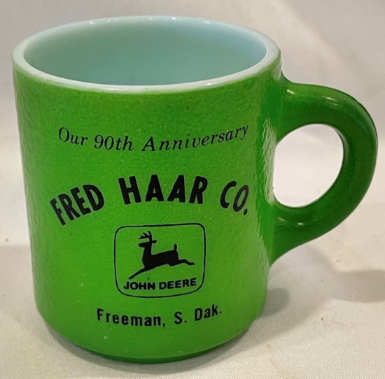 FRED HARR CO. - FREEMAN, SD - 90TH ANNIVERSARY - ADVERTISING CUP