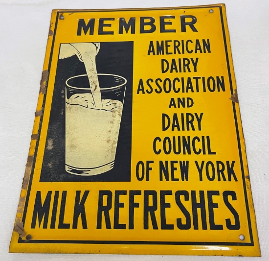 GREAT "AMERICAN DAIRY ASSOCIATION MEMBER SIGN"