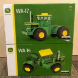 John Deere WA-14 & WA-17 4WD Tractor Set -- 1/16 Scale