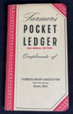 1949-1950 - JOHN DEERE POCKET LEDGER - 
