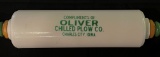 OLIVER CHILLED PLOW CO - CHARLES CITY, IOWA - ADVERTISING ROLLING PIN