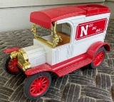 NEBRASKA CORN HUSKERS 1913 MODEL T VAN - BANK