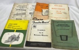 LOT OF MISC. VINTAGE OPERATOR'S MANUALS