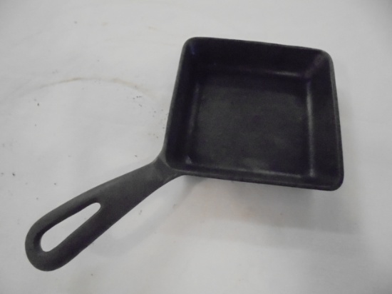 GRISWOLD SMALL SQUARE SKILLET-"SINCE 1865" BOTTOM MARKED