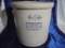 OLD 4 GALLON OPEN CROCK FROM 