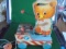 OLD WOOD FISHER PRICE PULL BEAR TOY-MAKES SOUND