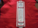 OLD BLOOMFIELD NEBRASKA ADVERTISING THERMOMETER 