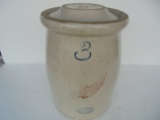 CLEAN RED WING BUTTER CHURN WITH LARGE WING LOGO & LID