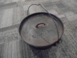 OLD FIRESIDE CAST IRON DUTCH OVEN WITH LID