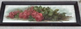 AMERICAN BEAUTY ROSES - YARD LONG PICTURE