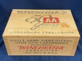 Winchester 50 years Wooden Ammo Box