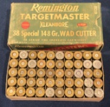 Remington Target Master .38 Special - 148 Gr. Wad Cutter