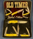 Schrade Old Timer 2018 Limited Edition Knife Set