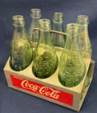 Coca Cola Metal Bottle Carrier
