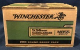 Winchester 5.56mm M855 FMJ - 200 Round Range Pack