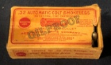 Remington UMC .32 Automatic Colt Smokelss