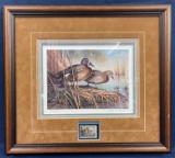 1990 South Dakota Waterfowl Restoration Stamp  by John C. Green
