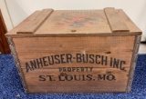 Anheuser-Busch 1876-1976 Wooden Box
