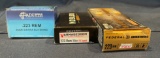 (3) Boxes of .223 55gr