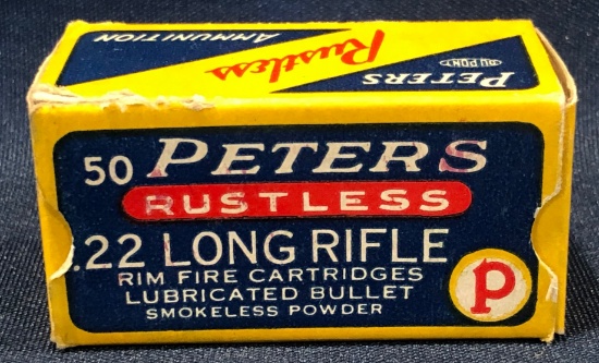 Peters Rustless .22 Long Rifle