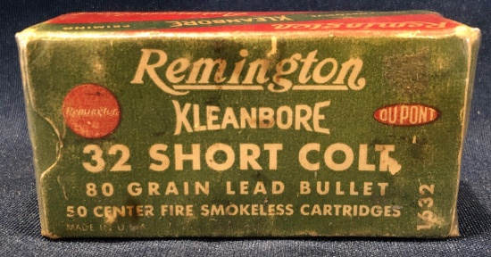 Remington Kleanbore 32 Short Colt - 80 Grain Lead Bullet