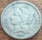 1873 United States Three Cent Nickel - Closed 3