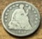 1858 United States Seated Liberty Half Dime